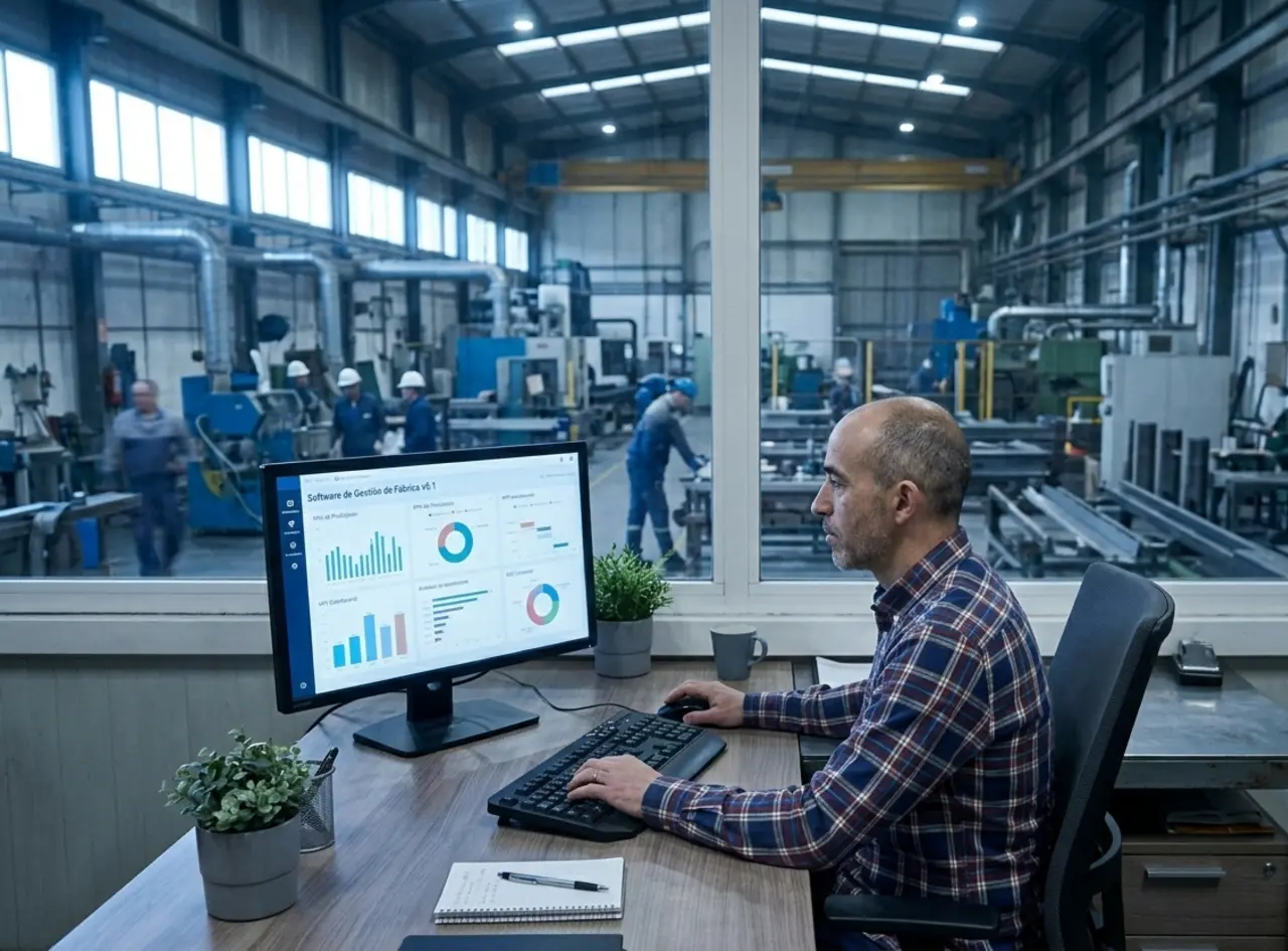 Desarrollo de software para la gestión industrial.